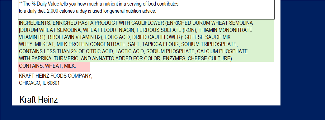 なんか外国語の食品ラベル画像2